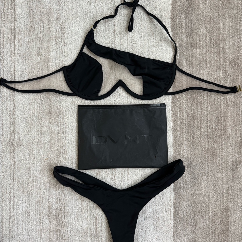 Black Women's Bikini Set